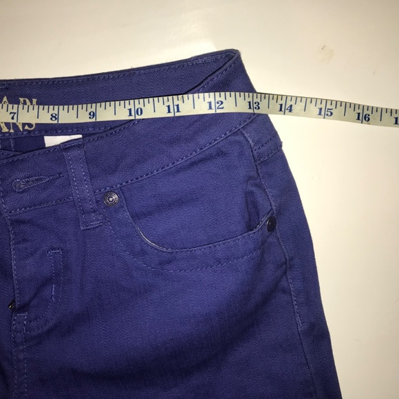 Zana Di Girls Purple Flare Bootcut Jeans Vintage Y2K/late 90s Low Rise Size 12 - Picture 12 of 14